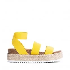 SteveMadden KIMMIE YELLOW Super Platforms