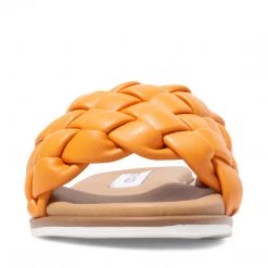 SteveMadden PAISLEE ORANGE Braided Babes