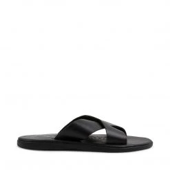 SteveMadden SAHARA2 BLACK LEATHER