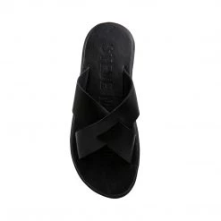 SteveMadden SAHARA2 BLACK LEATHER