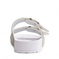 SteveMadden Rhinestones TEDDYR WHITE