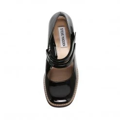 SteveMadden TWICE BLACK PATENT