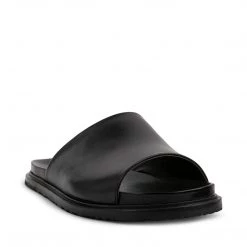 SteveMadden DAYTONA BLACK LEATHER All New