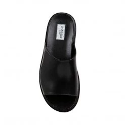 SteveMadden DAYTONA BLACK LEATHER All New