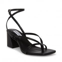 SteveMadden All New ALAINA BLACK LEATHER