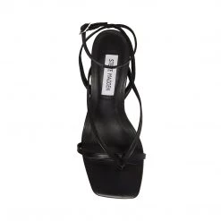 SteveMadden All New ALAINA BLACK LEATHER