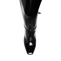 SteveMadden WOMEN'S SHOES AMBROSE BLACK PATENT 11 SteveMadden WOMEN'S SHOES AMBROSE BLACK PATENT