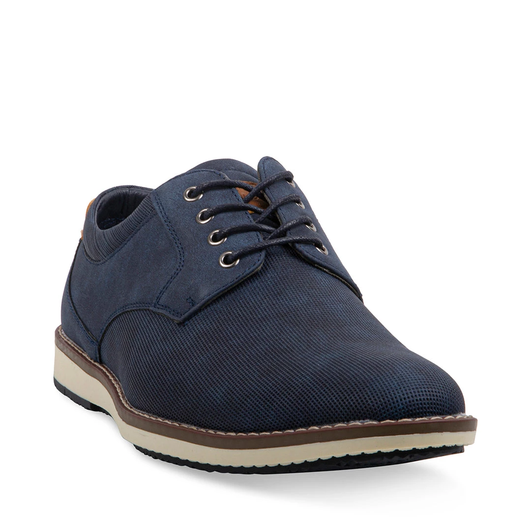 SteveMadden BALLARDD BLUE NUBUCK MEN'S SHOES 2 SteveMadden BALLARDD BLUE NUBUCK MEN'S SHOES