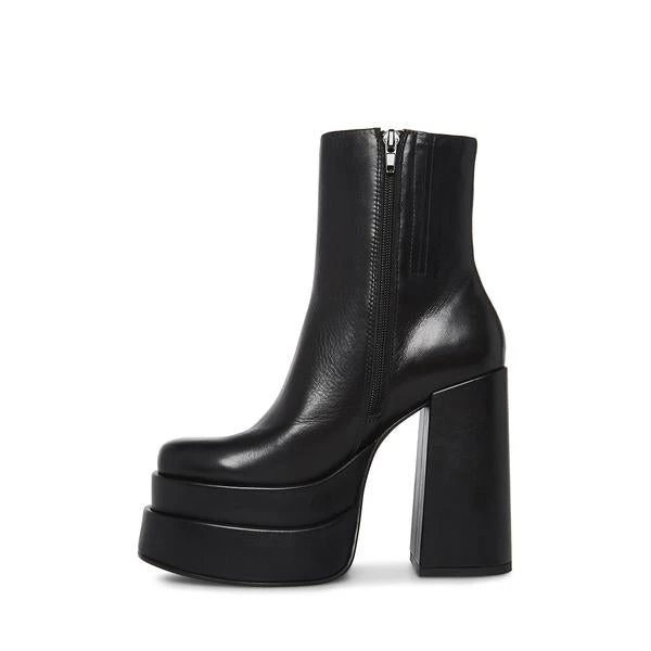 SteveMadden COBRA BLACK LEATHER 3 SteveMadden COBRA BLACK LEATHER