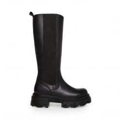 SteveMadden ESMA BLACK LEATHER