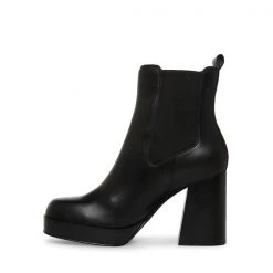 SteveMadden EXPECT BLACK LEATHER 7 SteveMadden EXPECT BLACK LEATHER