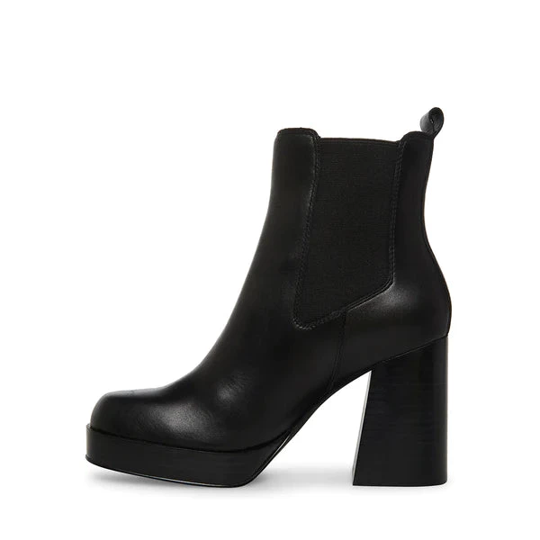 SteveMadden EXPECT BLACK LEATHER 3 SteveMadden EXPECT BLACK LEATHER