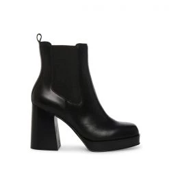 SteveMadden EXPECT BLACK LEATHER