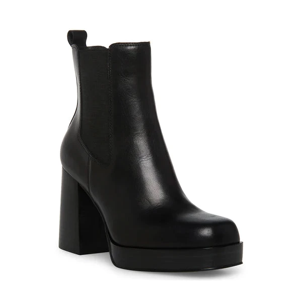 SteveMadden EXPECT BLACK LEATHER 2 SteveMadden EXPECT BLACK LEATHER