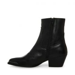SteveMadden All New GREYSON BLACK LEATHER