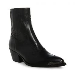 SteveMadden All New GREYSON BLACK LEATHER