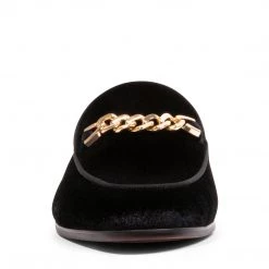 SteveMadden HEFF BLACK VELVET 7 SteveMadden HEFF BLACK VELVET