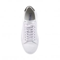 SteveMadden All New JOCE WHITE LEATHER