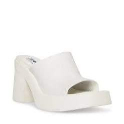 SteveMadden KANE WHITE LEATHER