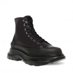 SteveMadden CAPTORR BLACK Super Platforms