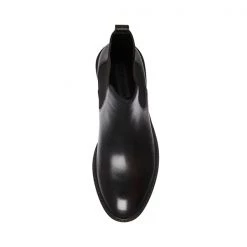 SteveMadden All New LEOPOLD BLACK LEATHER