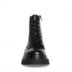 SteveMadden MALVINA BLACK LEATHER