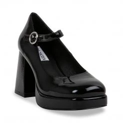 SteveMadden MINGLEE BLACK PATENT All New