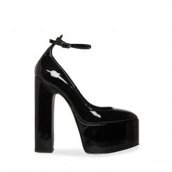 SteveMadden SKYRISE BLACK PATENT