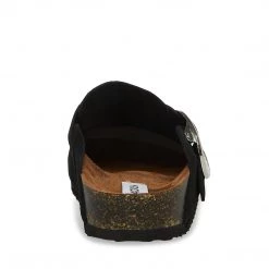 SteveMadden SOCIAL BLACK SUEDE WOMEN'S SHOES