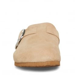 SteveMadden SOCIAL TAN SUEDE WOMEN'S SHOES