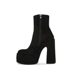 SteveMadden All New STASSIE BLACK SUEDE