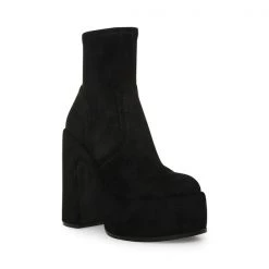 SteveMadden All New STASSIE BLACK SUEDE