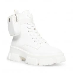 SteveMadden THORA-P WHITE Super Platforms