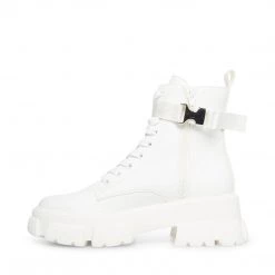 SteveMadden THORA-P WHITE Super Platforms