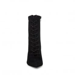 SteveMadden VALENCY BLACK SUEDE The Wedding Edit