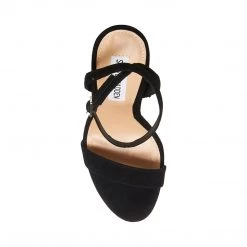 SteveMadden All New WAFER BLACK SUEDE