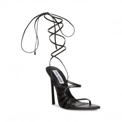 SteveMadden All New WHITNEY BLACK EXOTIC