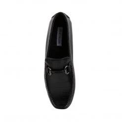 SteveMadden YULL BLACK LEATHER MEN'S SHOES