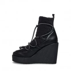 SteveMadden Super Platforms ASTRA BLACK