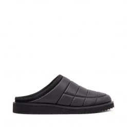 SteveMadden PSLIDE BLACK FABRIC