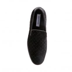 SteveMadden QUINCY BLACK VELVET 9 SteveMadden QUINCY BLACK VELVET