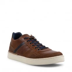 SteveMadden BRYON TAN LEATHER MEN'S SHOES