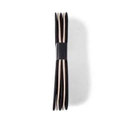 SteveMadden 5PK WOMEN'S BLACK/NUDE FOOTIE SOCKS Socks & Shoe Care