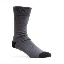 SteveMadden MEN'S SHOES 4PK MEN'S GREY MULTI SOCKS