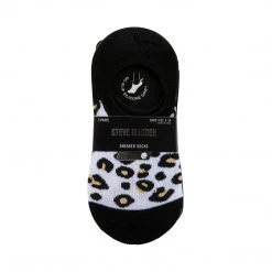 SteveMadden 3PK WOMEN'S BLACK MULTI SNEAKER SOCKS