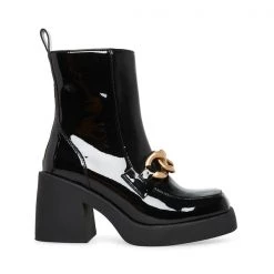 SteveMadden All New BLOOMS BLACK PATENT