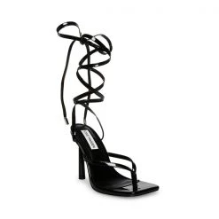 SteveMadden FERNANDA BLACK PATENT All New