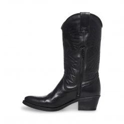 SteveMadden HAYWARD BLACK LEATHER