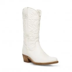 SteveMadden HAYWARD WHITE LEATHER