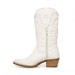 SteveMadden HAYWARD WHITE LEATHER